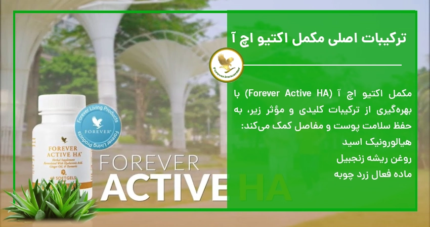 ترکیبات اصلی مکمل اکتیو اچ آ