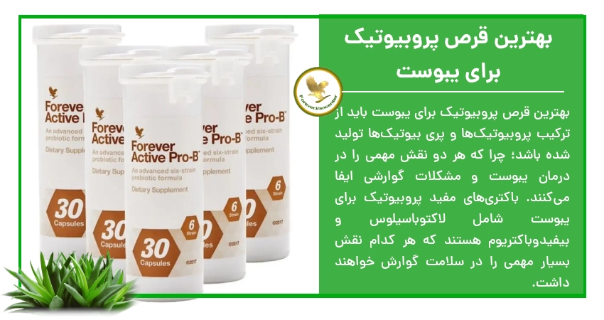 بهترین قرص پروبیوتیک برای یبوست